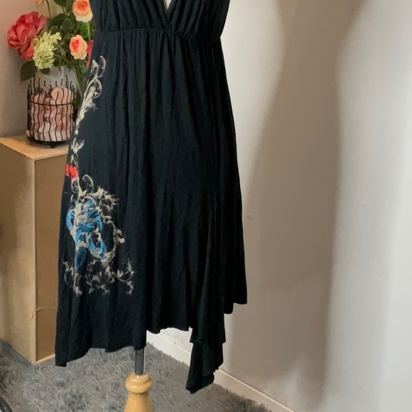 Twisted strap asymmetrical dress L - Picture 4 of 8